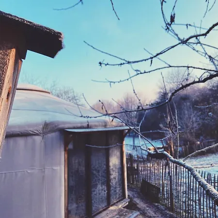 Οργανωμένο κάμπινγκ La Yourte Du Verger D Hellebecq Silly