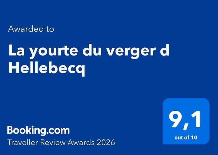 La Yourte Du Verger D Hellebecq Campismo de Luxo Silly